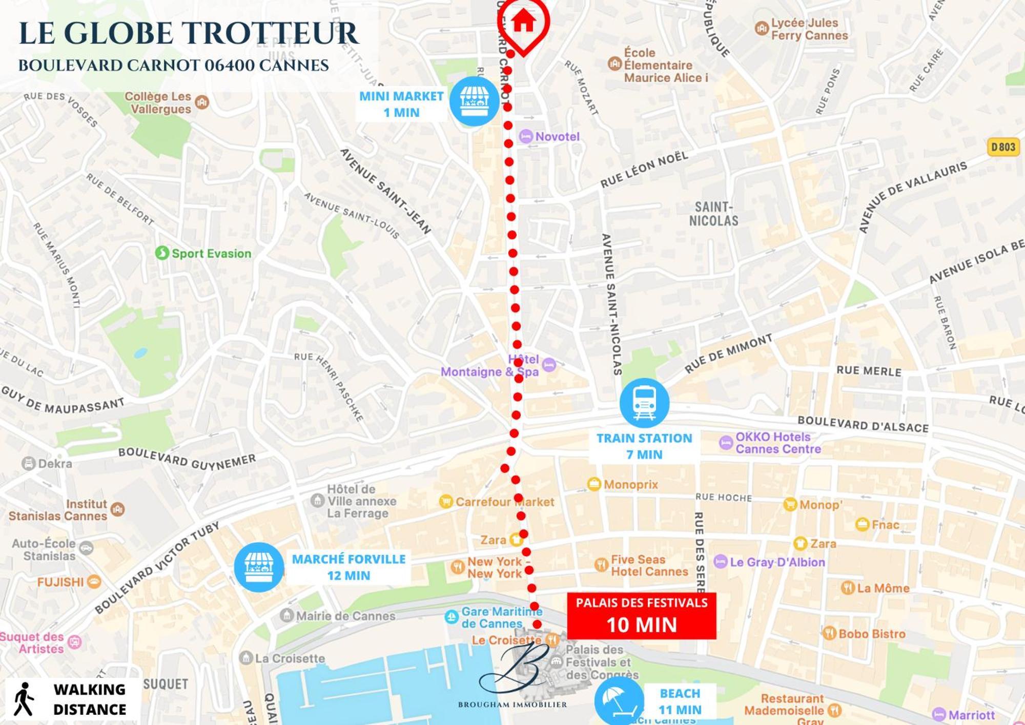 Le Globe Trotteur - 2 Pieces Cannes Centre Luaran gambar